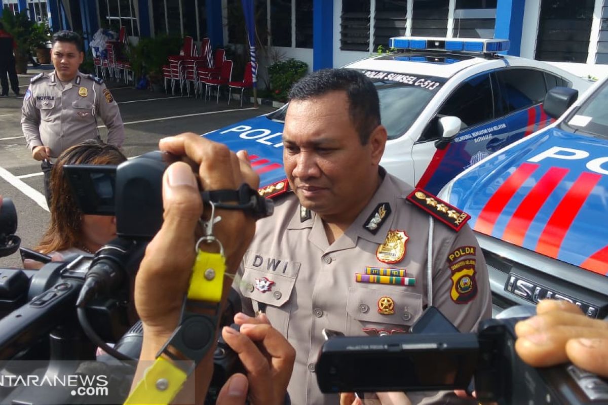 Ditlantas Polda Sumsel petakan jalan rusak di tiga jalur lintas Sumatera