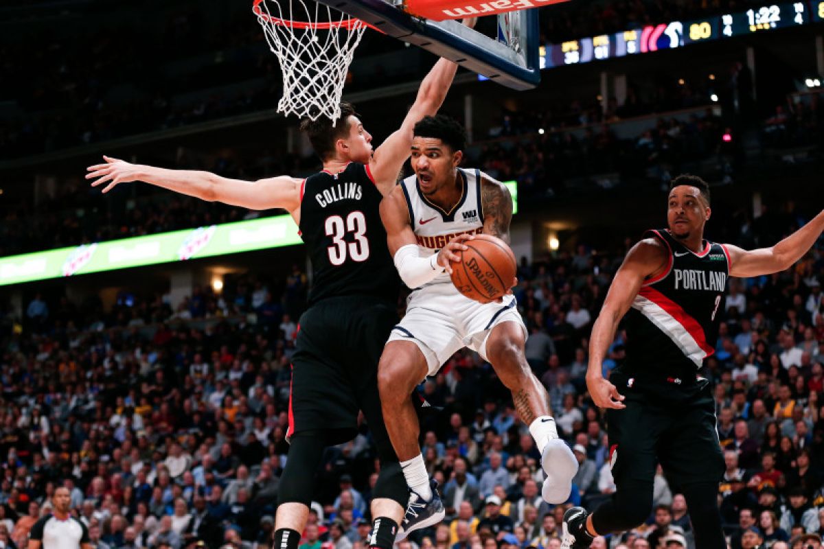 Nikola Jokic pimpin Nuggets rampas Game 1 dari Blazers