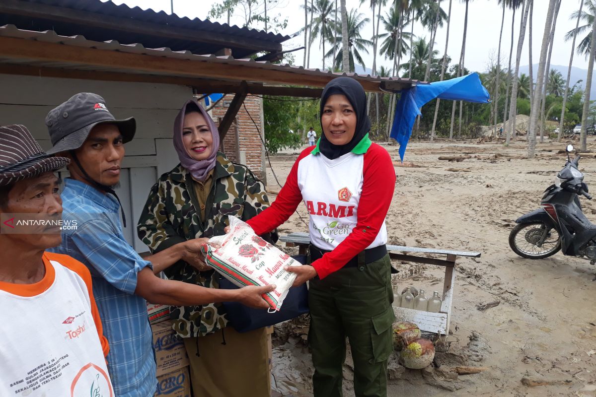 Korban terdampak banjir Sigi Sulteng butuh air bersih