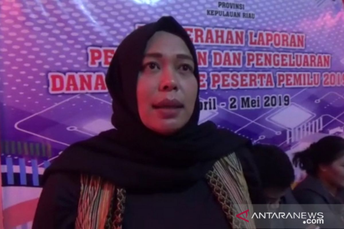 Baru tiga parpol laporkan LPPDK ke KPU Kepri