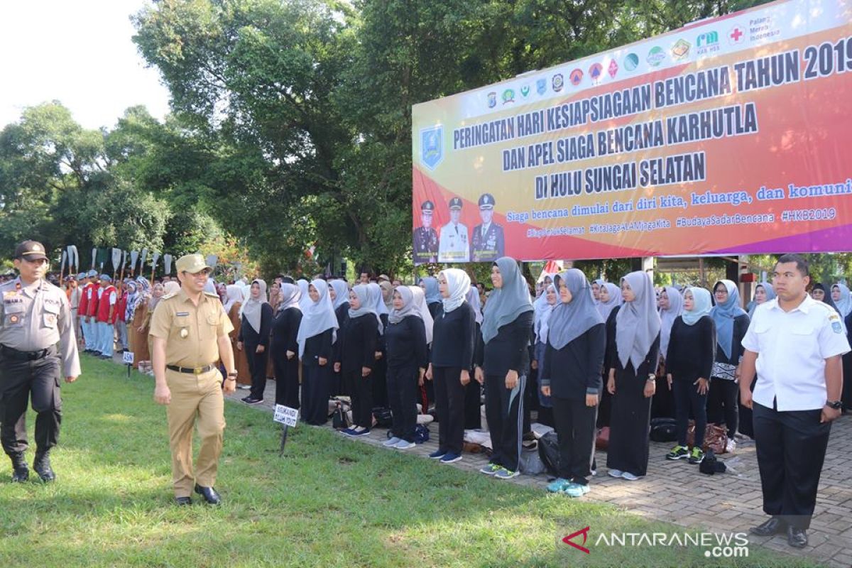 HSS gelar apel siaga bencana karhutla