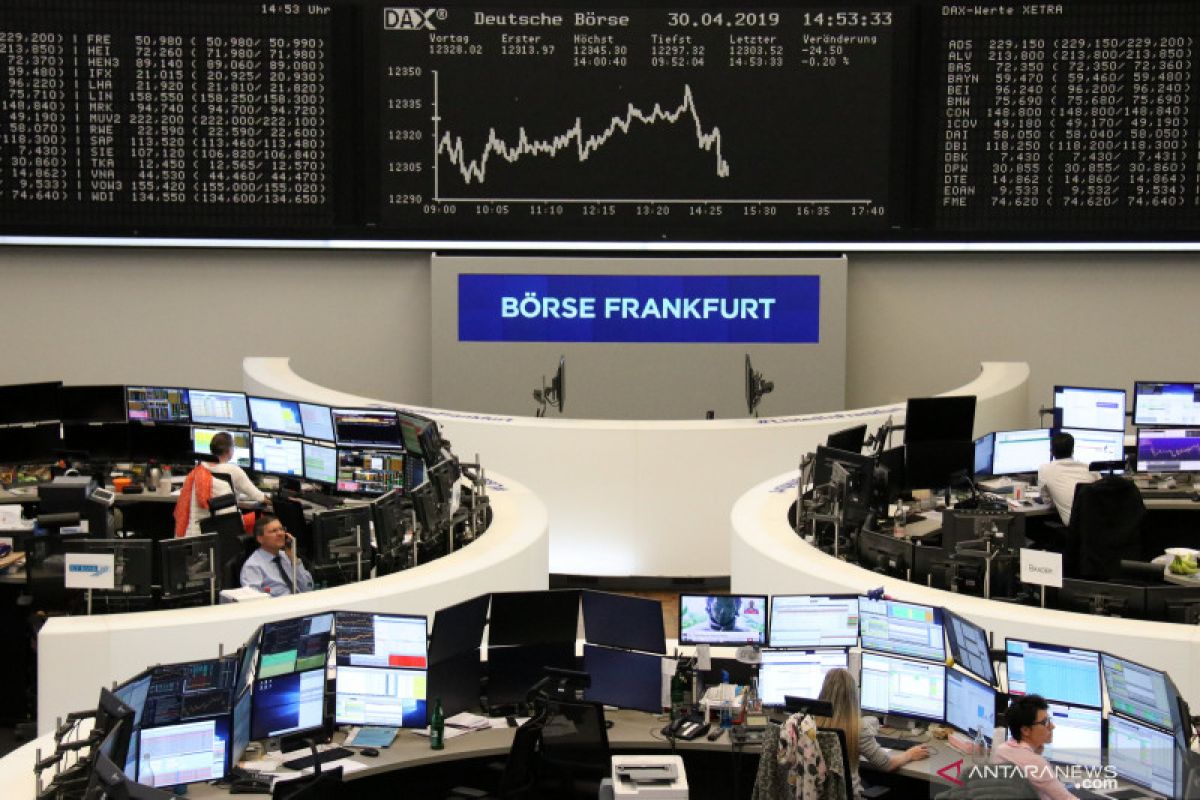 Saham Jerman hampir tak berubah, indeks DAX 30 turun tipis 0,01 persen