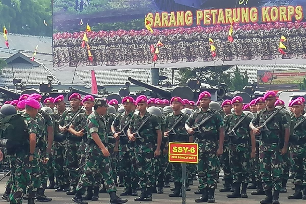 Panglima TNI: prajurit Marinir harus miliki jiwa kesatria