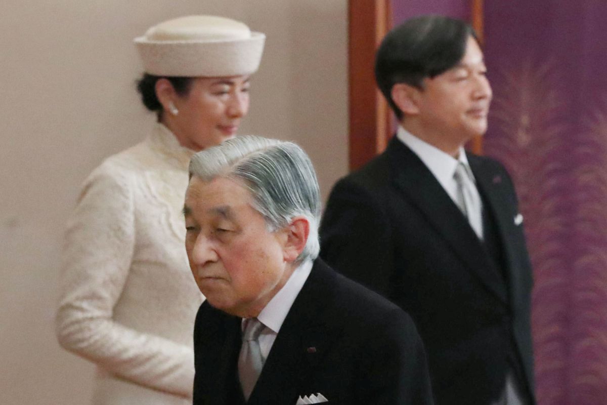 Mantan kaisar Jepang Akihito sempat kehilangan kesadaran