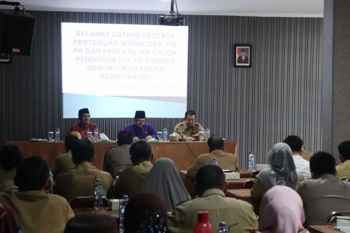 Pemkab Bangka dorong masyarakat sumbang darah