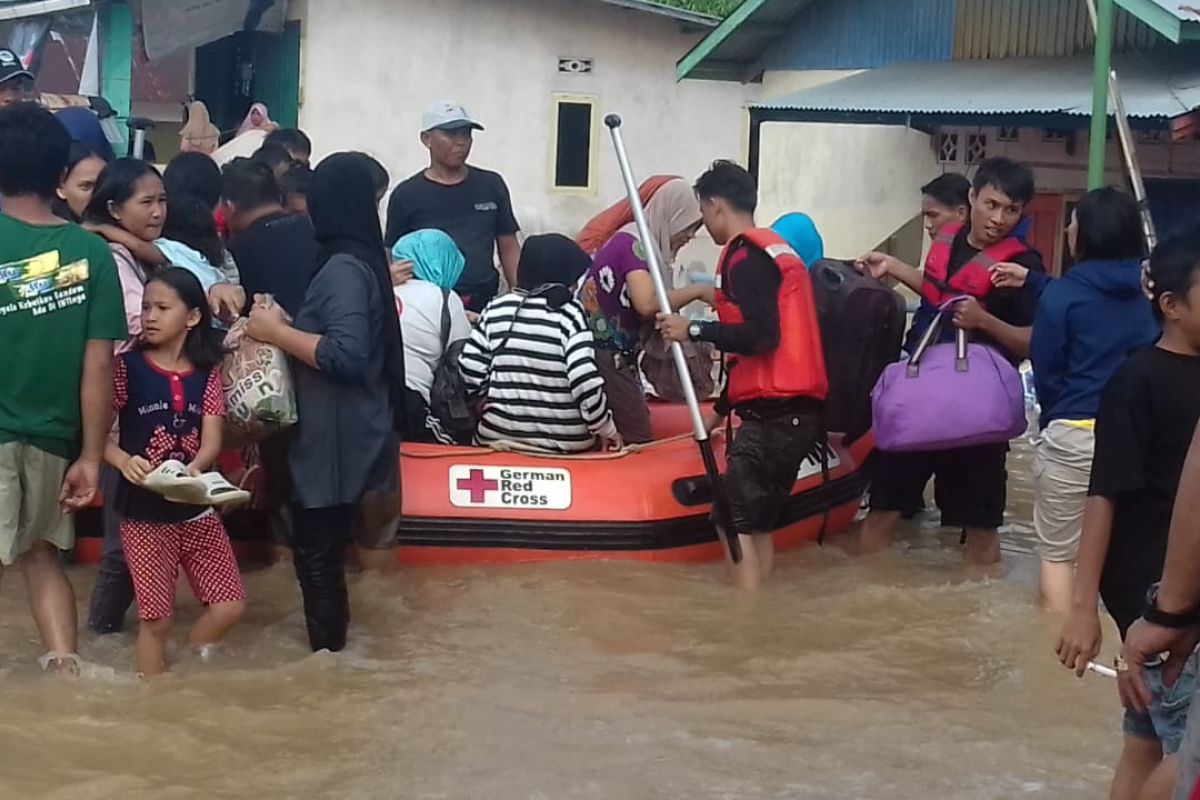 Relawan PMI dikerahkan bantu korban banjir di Bengkulu