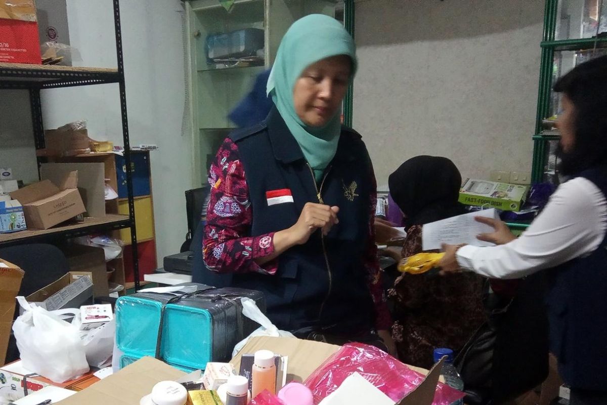BBPOM Semarang mengamankan kosmetika ilegal senilai Rp1 miliar