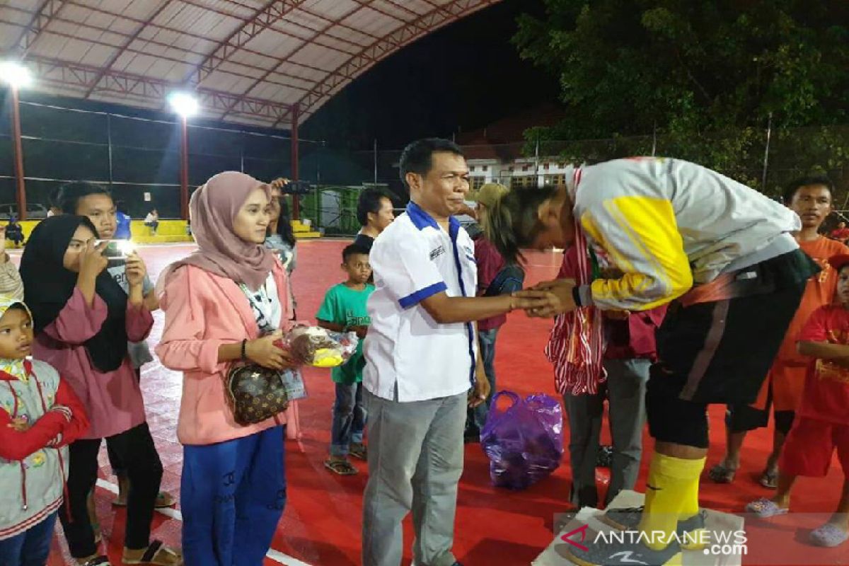 Tim futsal Kabupaten Poso rebut medali emas Porprov VIII