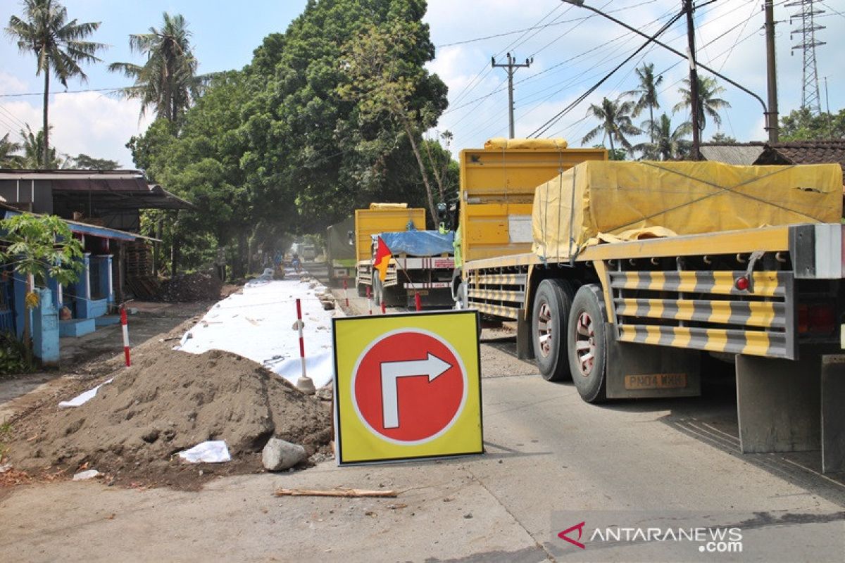 Hadapi mudik Lebaran, perbaikan jalan di Boyolali dikebut