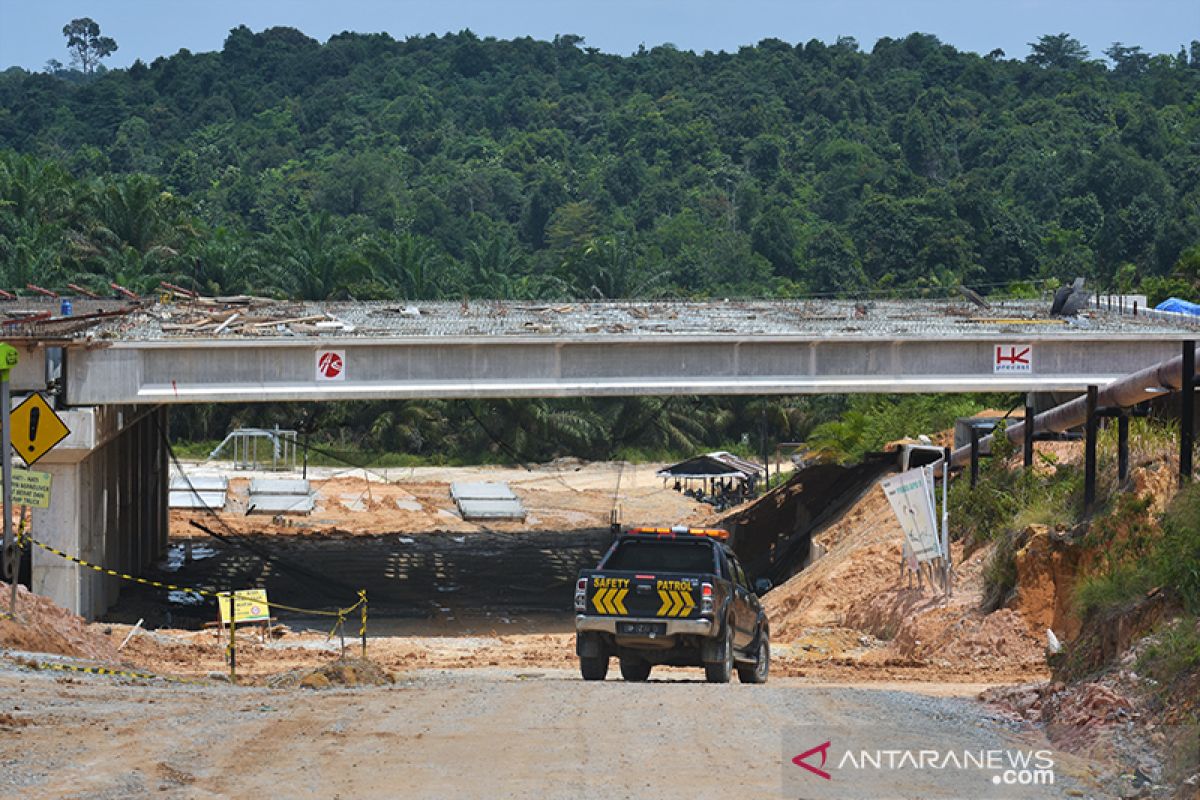 Seksi I Tol Pekanbaru-Dumai bisa digunakan awal 2020