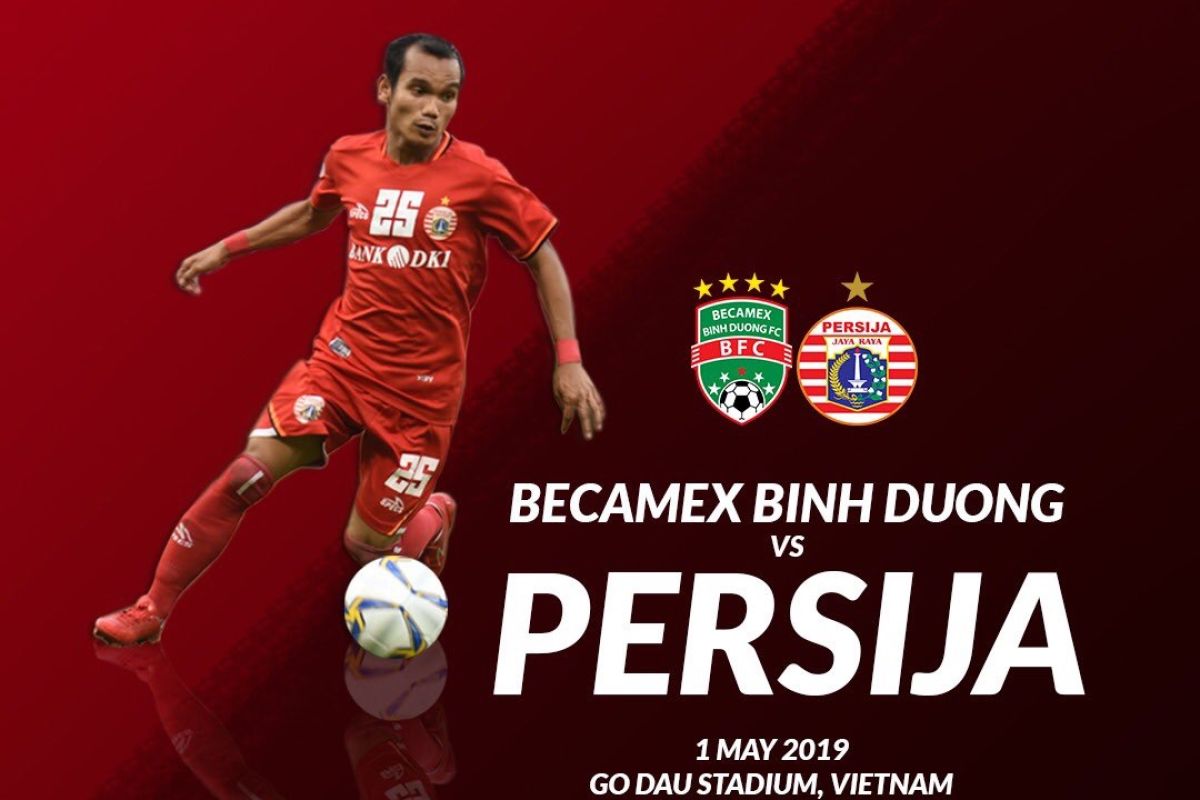 Persija tersingkir dari Piala AFC 2019, ditaklukan Becamex Binh Duong