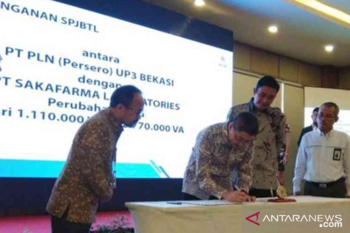 PLN tambah daya listrik 256 juta VA di Bekasi