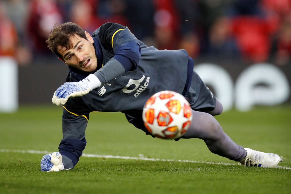 Kiper Porto Iker Casillas kena serangan jantung ketika latihan