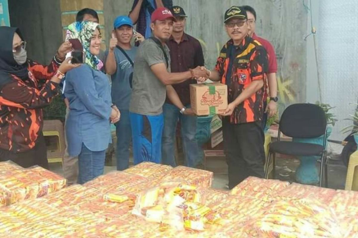 Pemuda Pancasila bantu korban banjir Mamuju