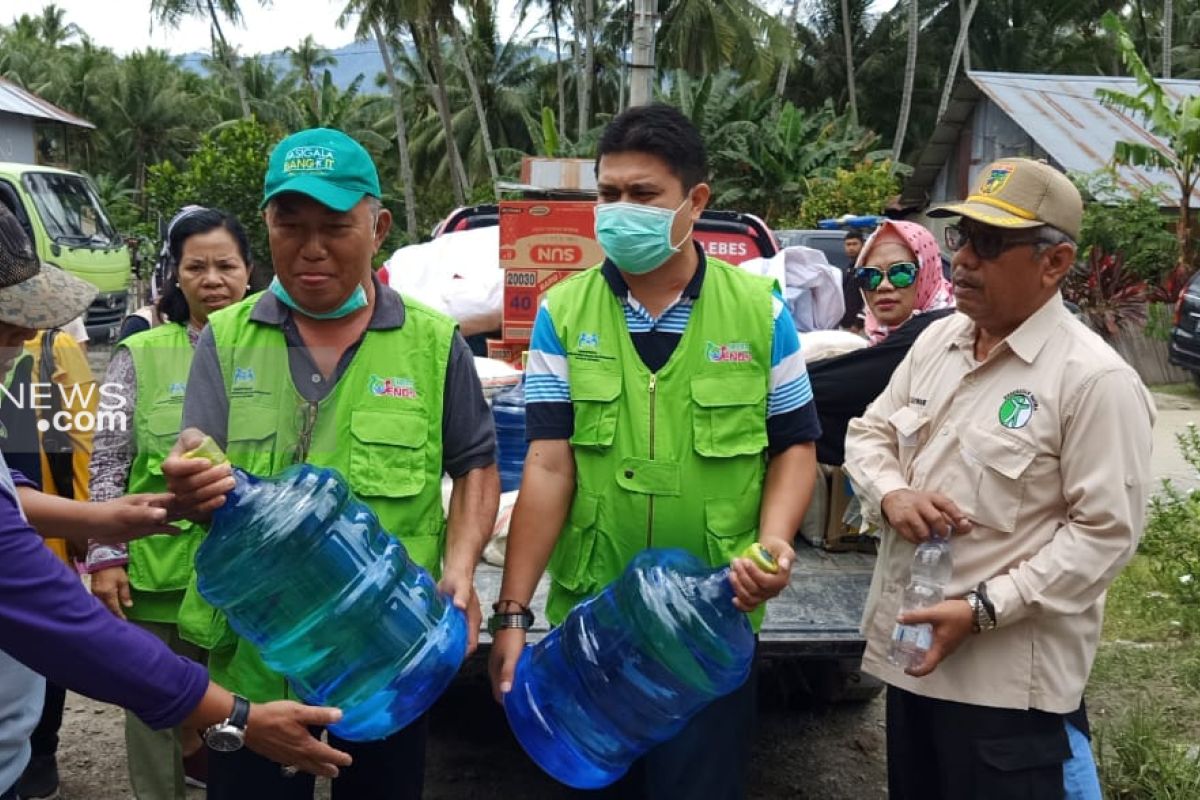 Perempuan-anak terdampak bencana Sigi mendapatkan bantuan