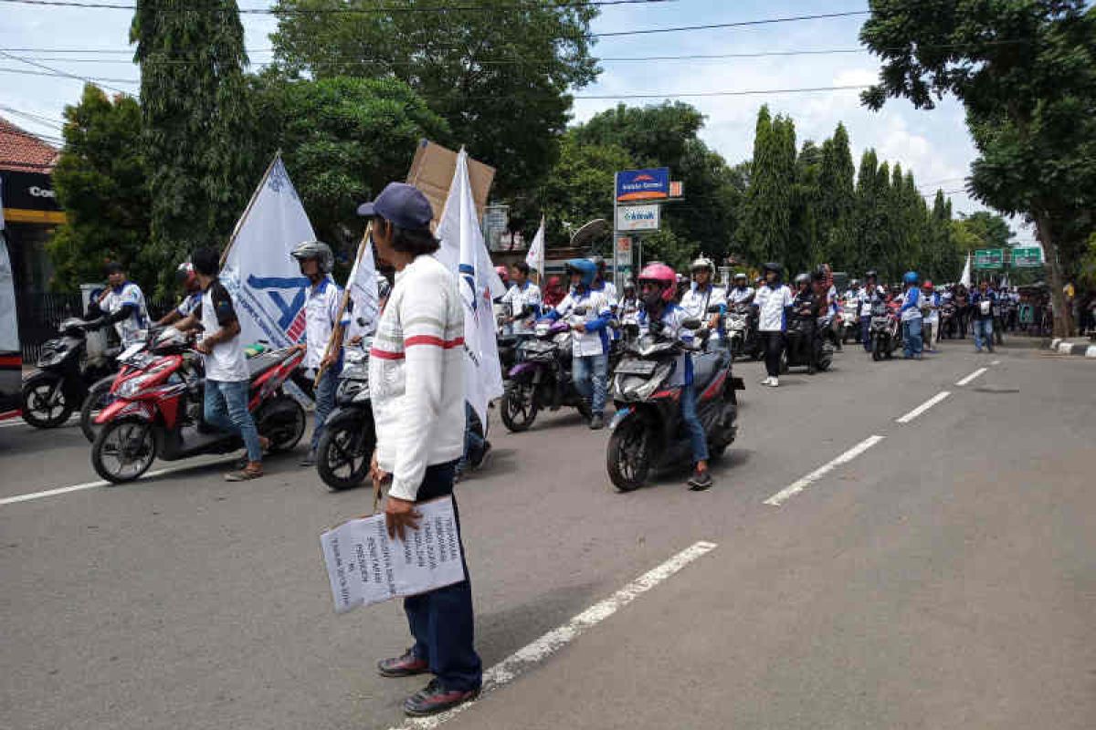 Peringati "May Day" FSPMI  akan kawal form C1