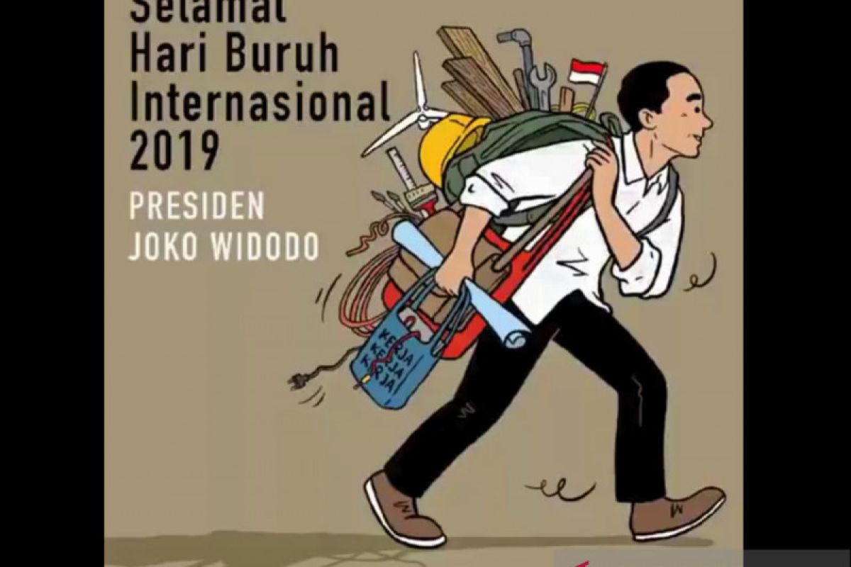 Presiden beri dalam peringatan Hari Buruh Internasional