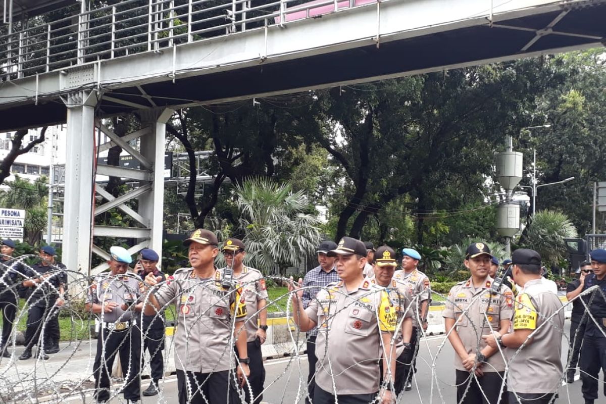 Kapolda tinjau peringatan May Day di Jakarta