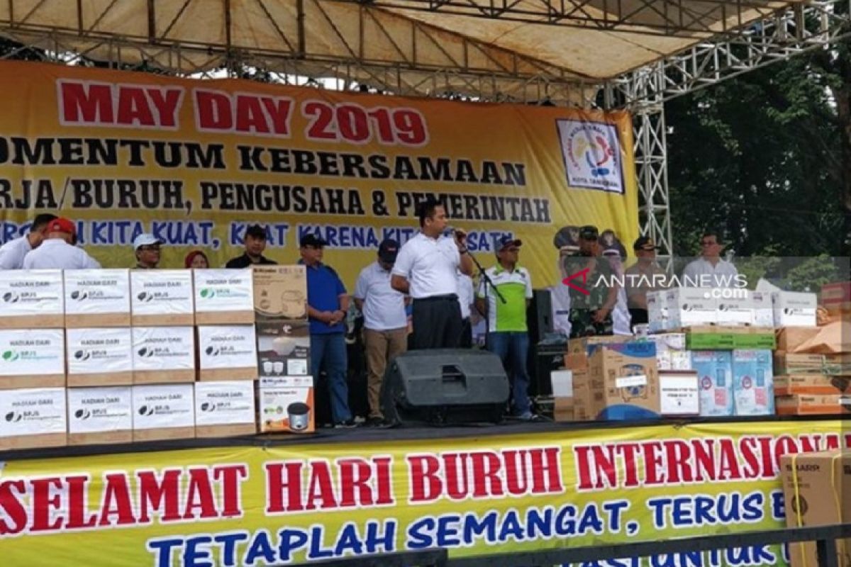 Wali Kota Tangerang merancang Festival Buruh untuk pekerja dan keluarga