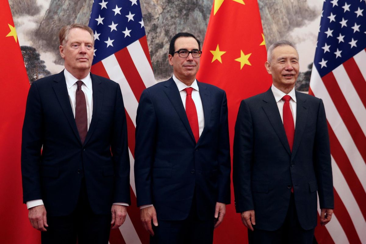 Trump: AS "berada tepat di tempat yang kami inginkan bersama China"