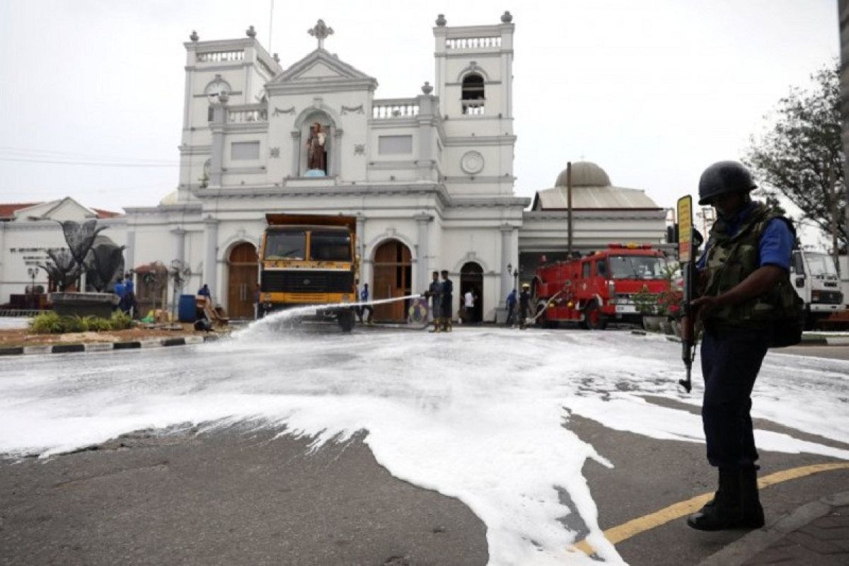 Pascapengeboman, Kunjungan wisatawan mancanegara ke Sri Lanka anjlok