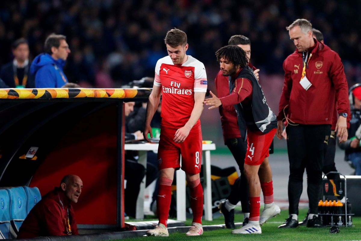 Cedera hamstring, Ramsey harus tinggalkan Arsenal tanpa laga perpisahan