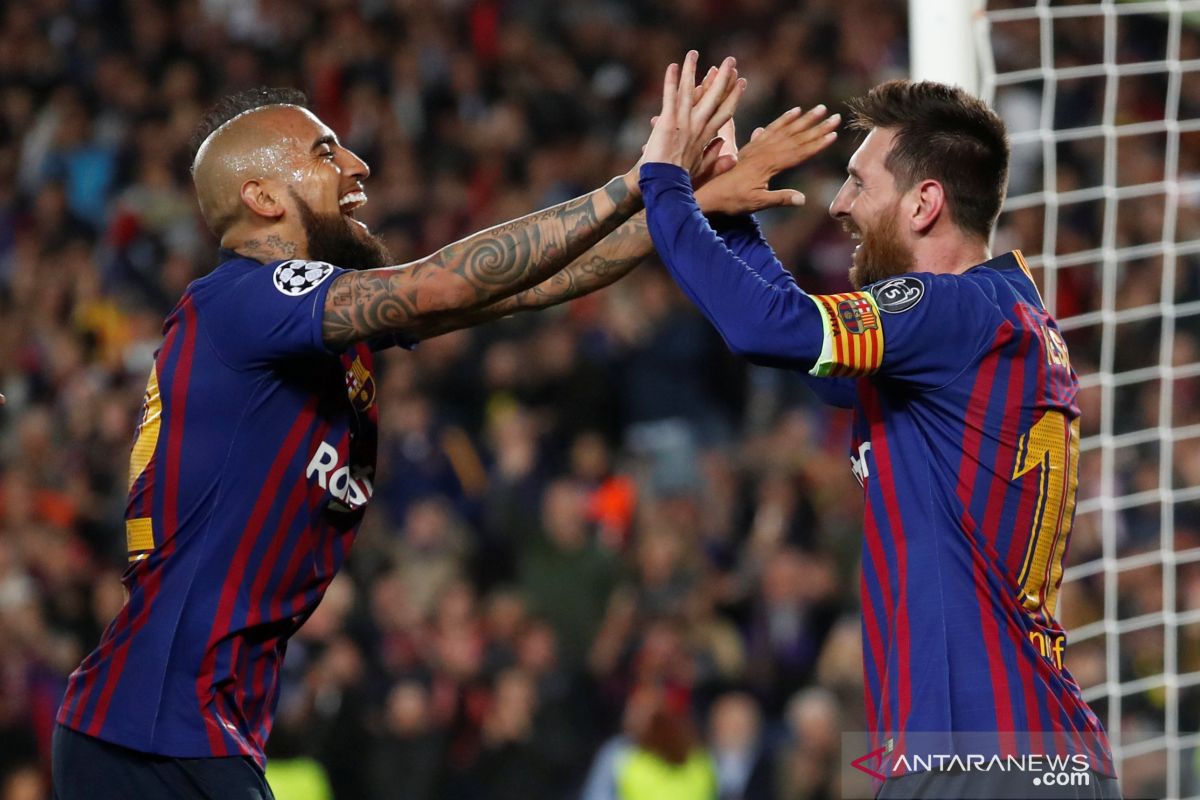 Liga Champions - Barcelona terlalu perkasa bagi Liverpool, skor: 3-0