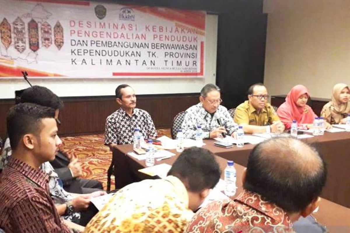 BKKBN Kaltim:Desiminasi kebijakan pembangunan berwawasan kependudukan