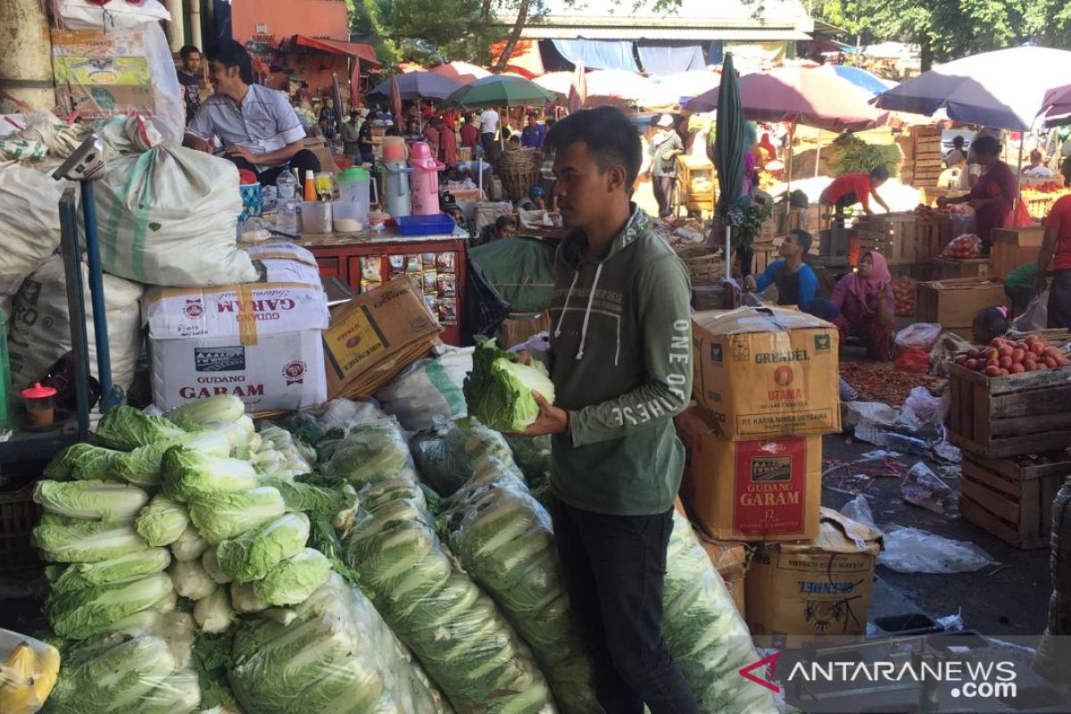 Harga sayuran di Kramat Jati mulai naik