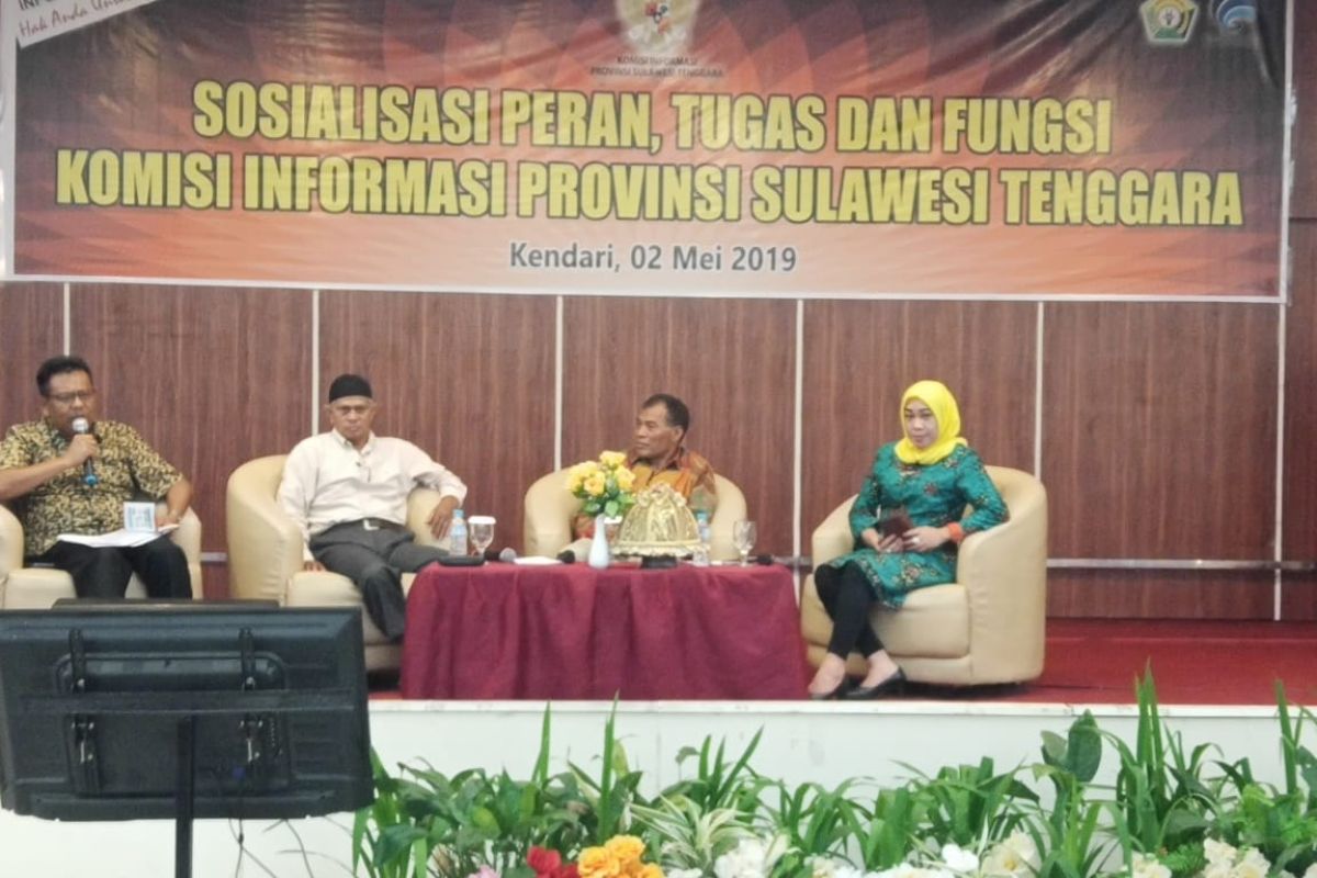 KIP-Kominfo Sultra Sosialisasikan UU Keterbukaan Informasi Publik