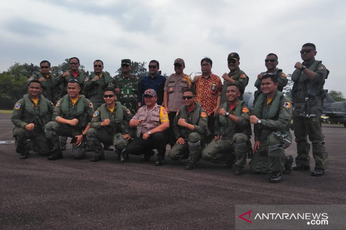 12 pesawat tempur dikerahkan dalam Operasi Jalak Sakti