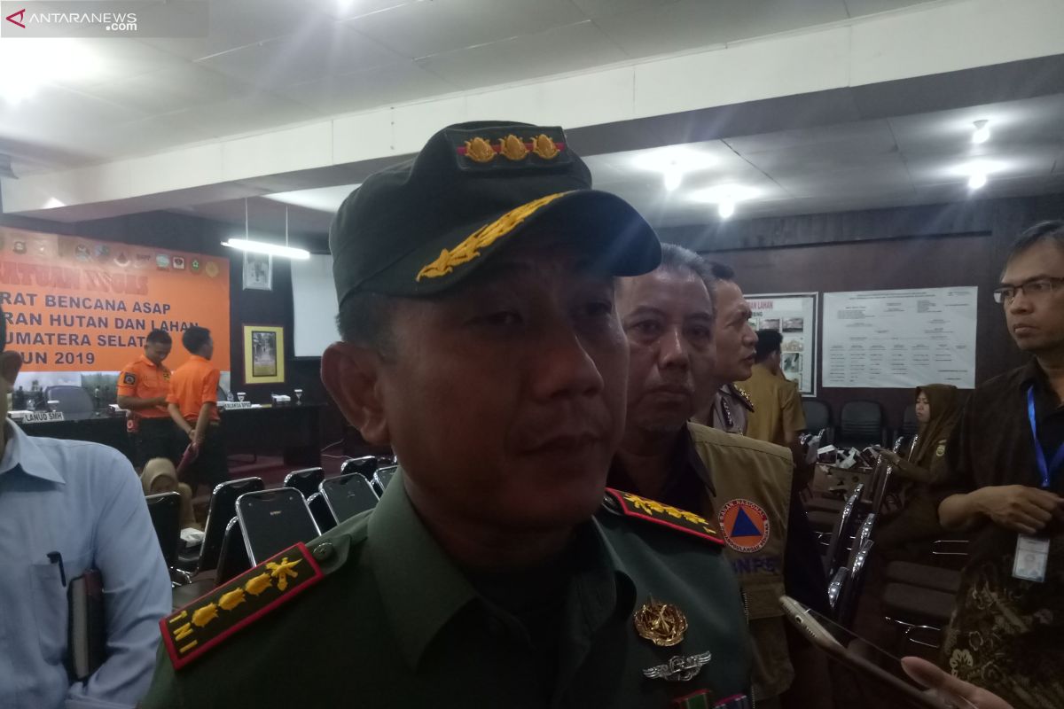Danrem: TNI terdepan cegah kebakaran hutan dan lahan