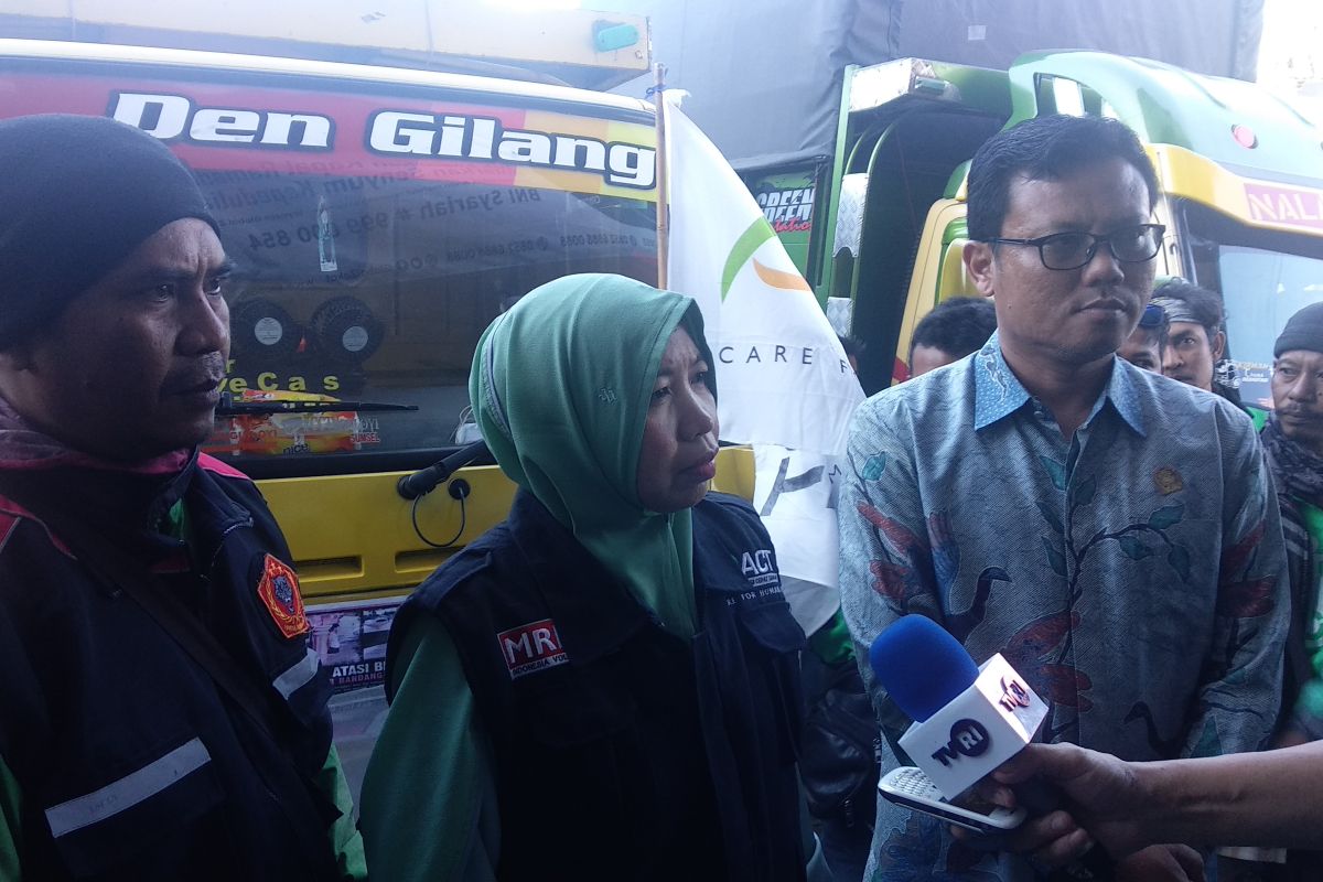 ACT Lampung kirim logistik 40 ton ke Bengkulu