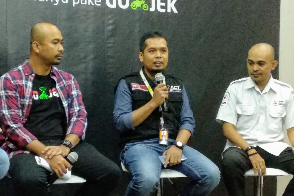 Gojek gandeng ACT berkolaborasi melatih pengemudi P3K