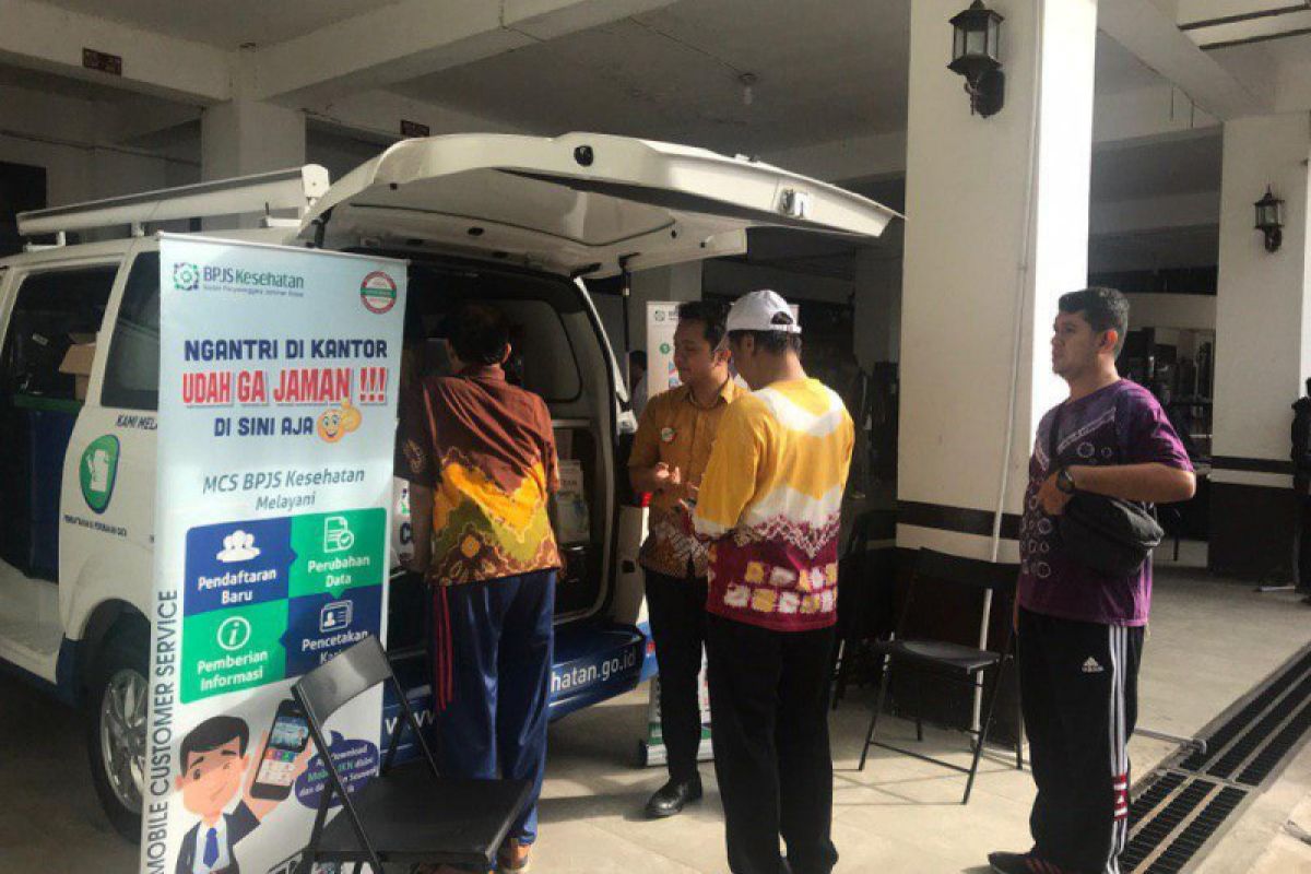 Pelayanan mobil BPJS Kesehatan kembali hadir di Kota Banjarmasin