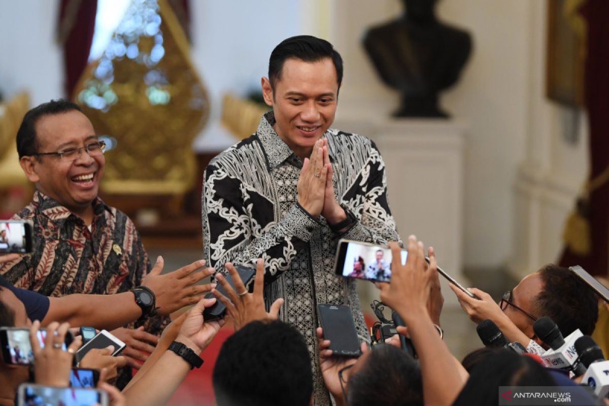 AHY bahas masa depan Indonesia bersama Jokowi