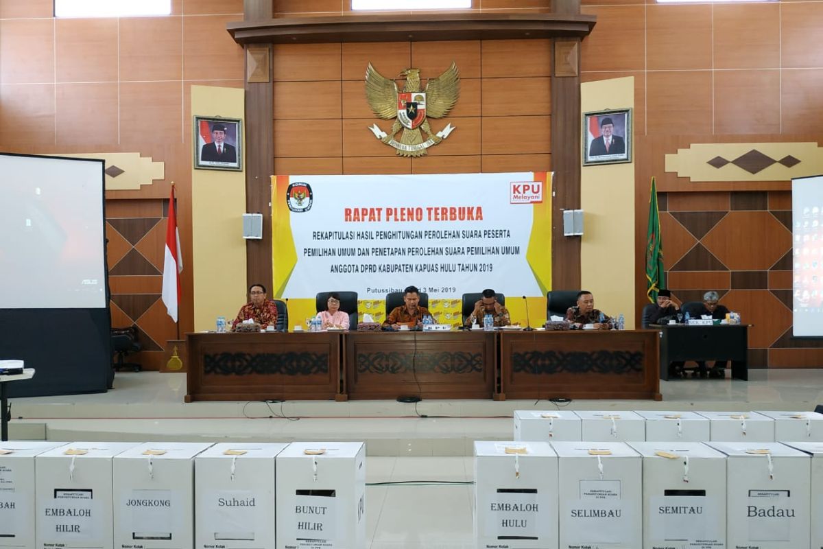 Penetapan caleg terpilih di Kapuas Hulu belum bisa dilakukan