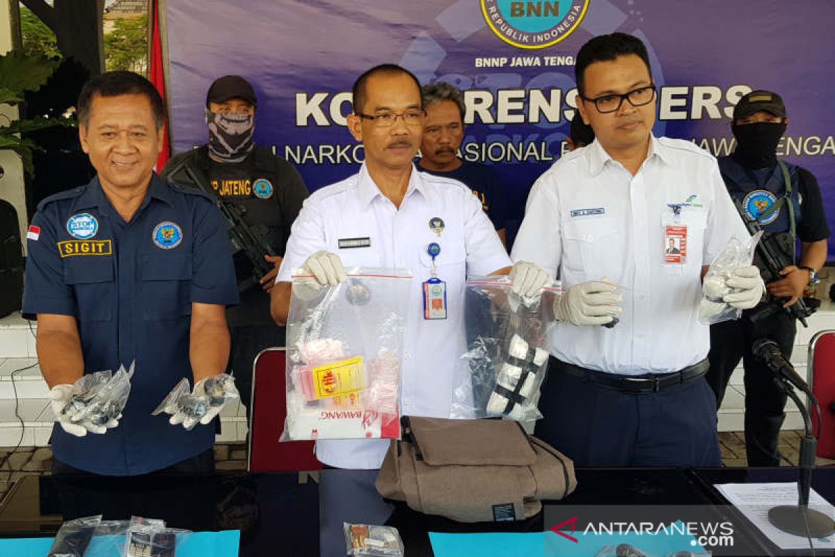 BNN Jateng ringkus kurir selundupkan 250 gram sabu dalam dubur