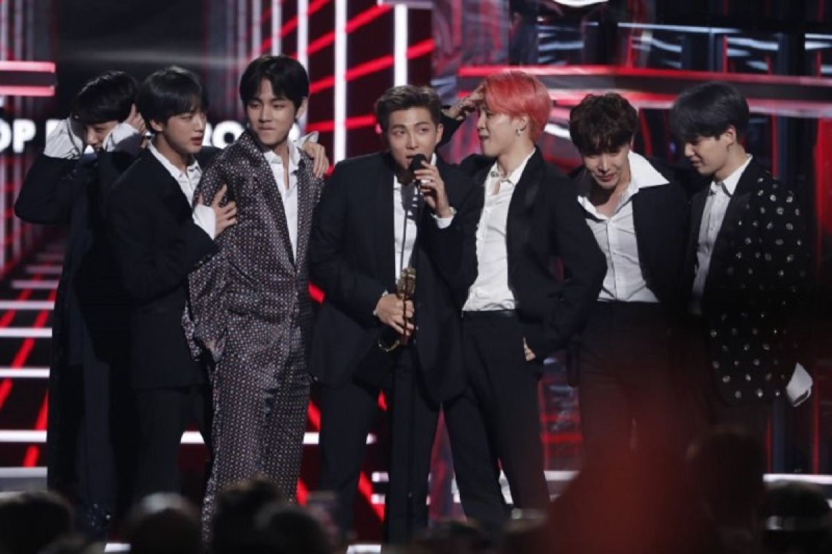 BTS raih penghargaan kategori Top Social Artist Billboard Music Awards lagi