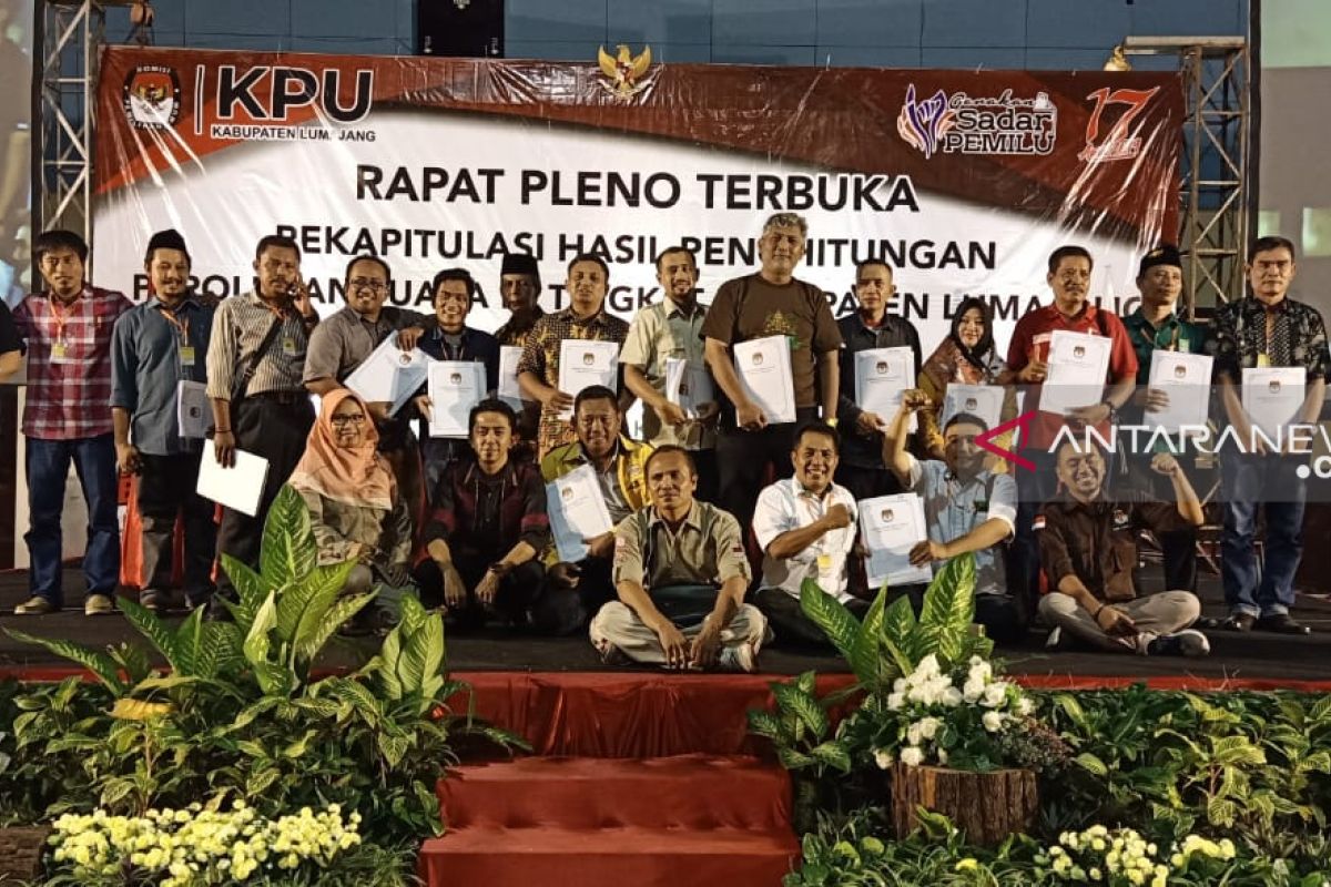 Hasil rekap suara, Jokowi-Ma'ruf unggul di Lumajang