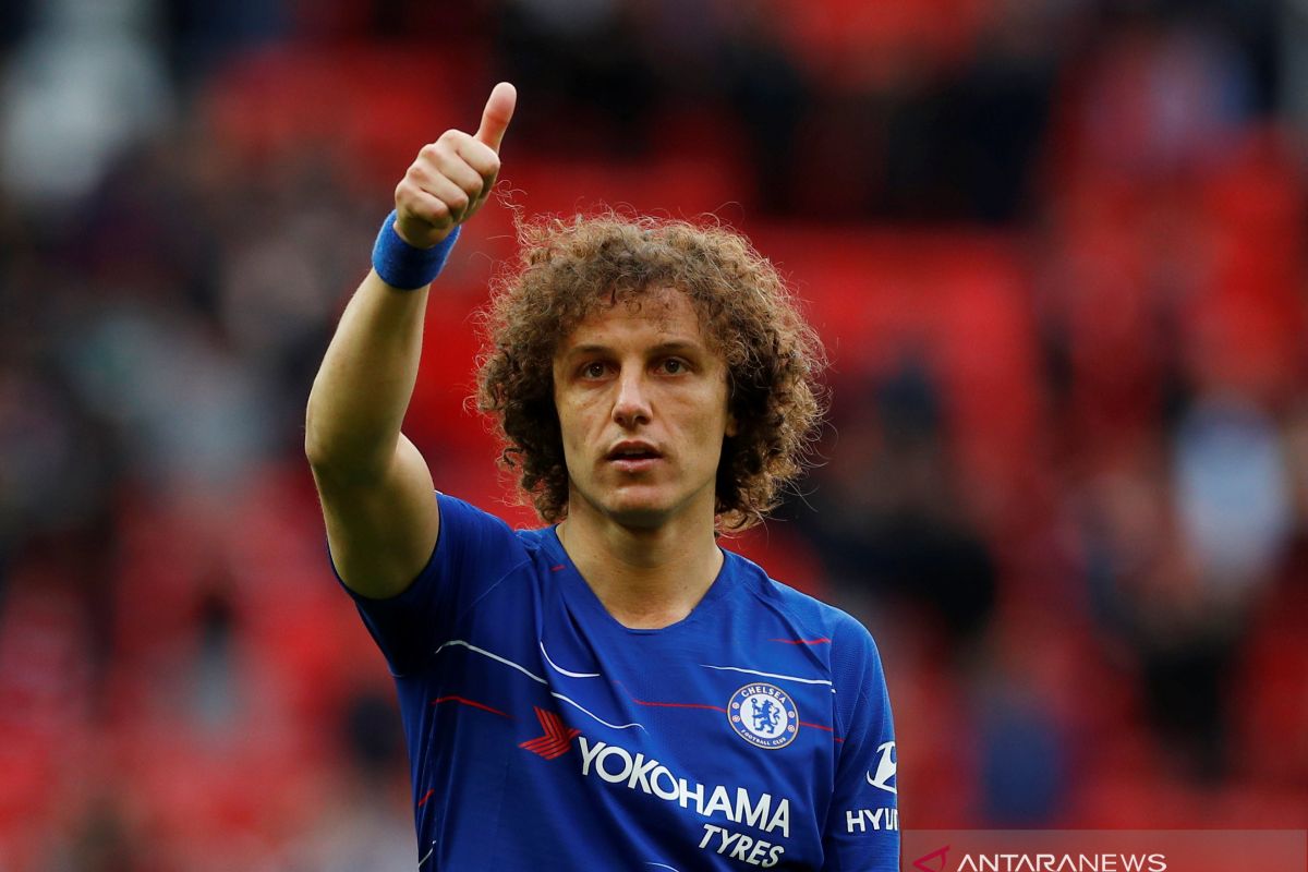 Chelsea perpanjang kontrak David Luiz hingga 2021