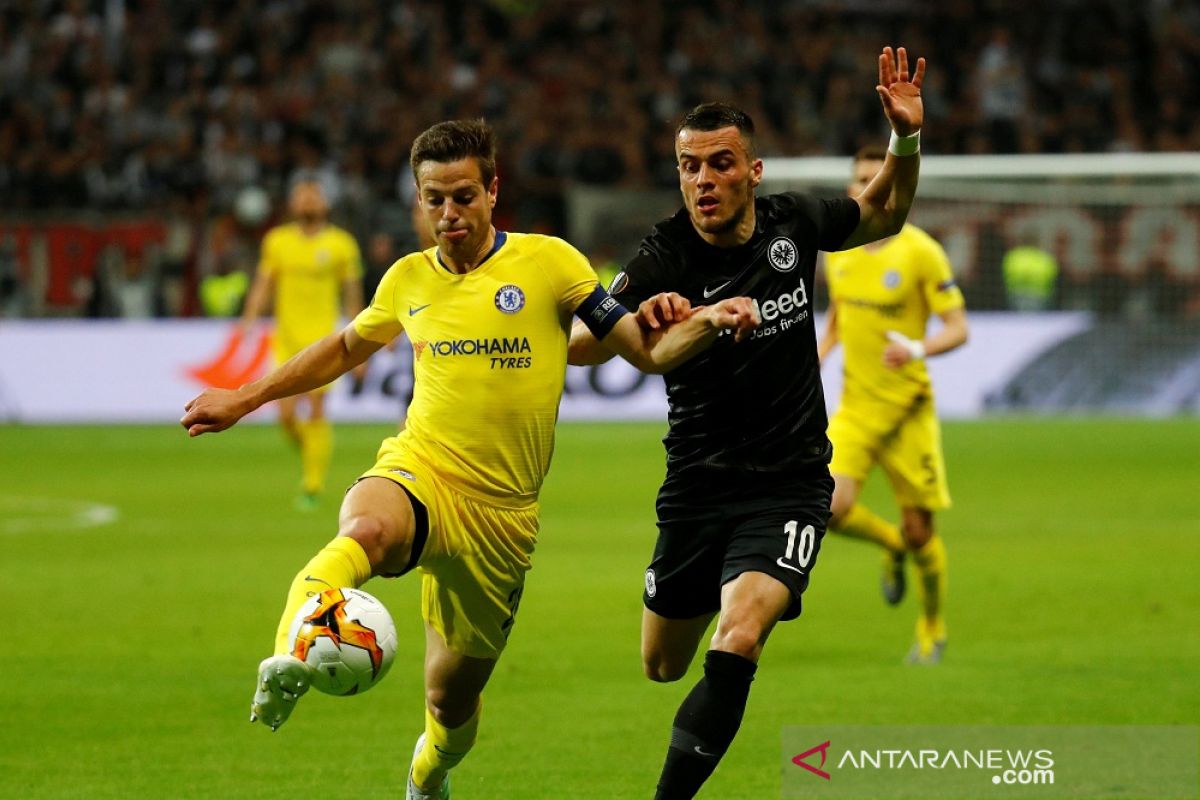 Chelsea imbang 1-1 di kandang Eintracht Frankfurt