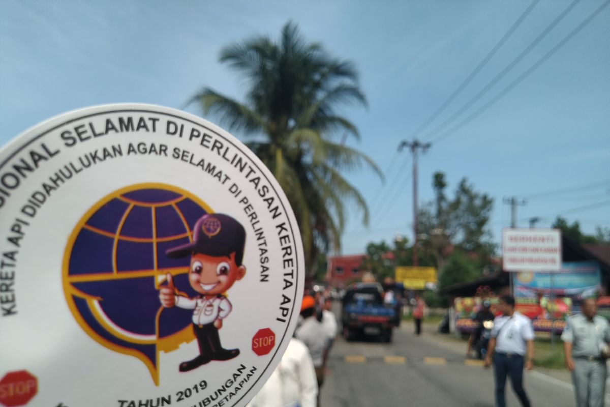GNK di Padang fokus ke perlintasan rel kereta api resmi tanpa penjaga
