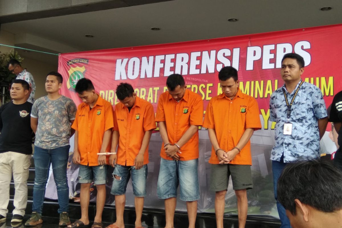 PMJ amankan pencuri sepeda motor bersenjata api asal Lampung