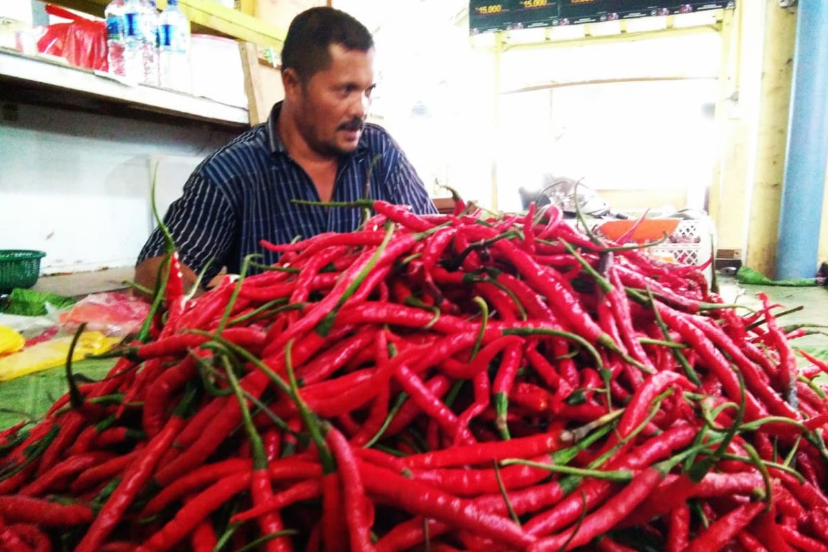 Harga cabai merah melonjak di Lhokseumawe jelang Ramadhan