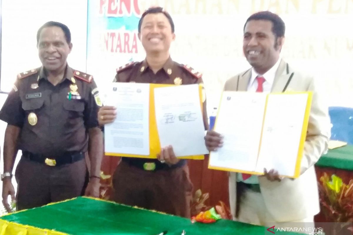 Kejaksaan Biak kawal pembangunan insfrastruktur PON Papua 2020