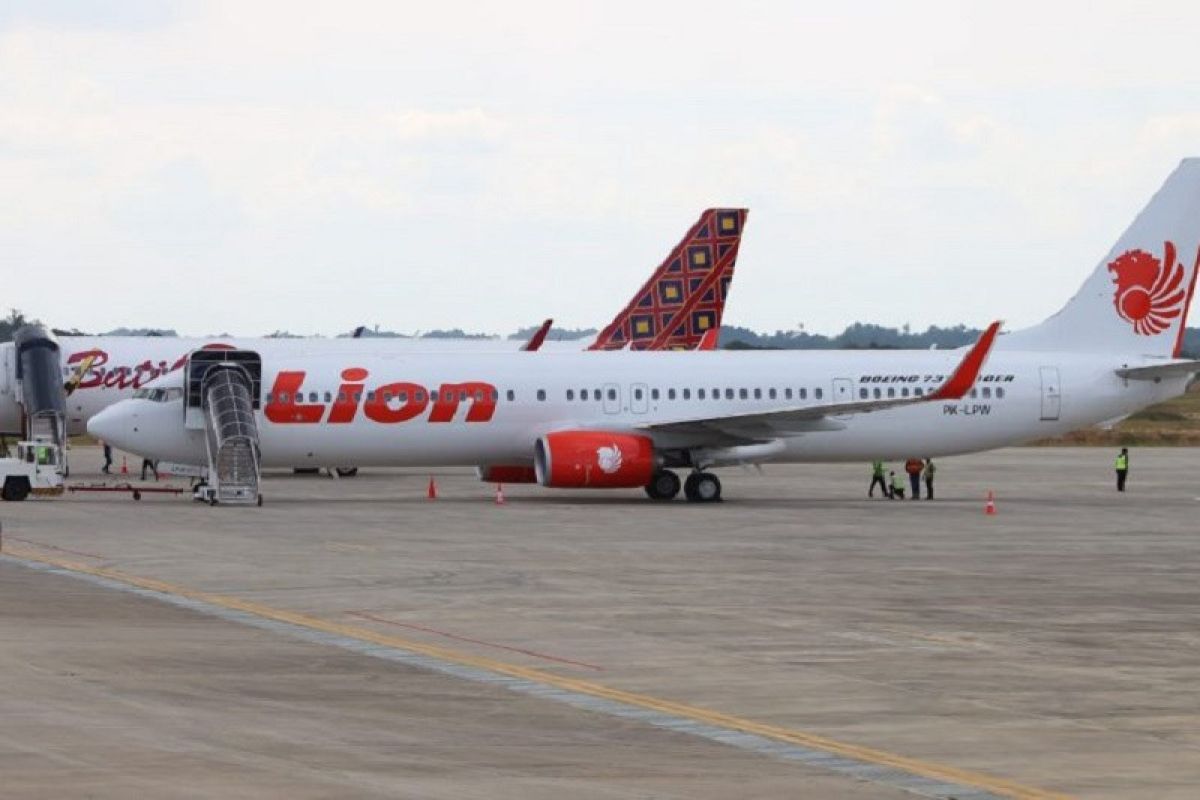 Tingkat ketepatan waktu maskapai Lion Air 85,2 persen