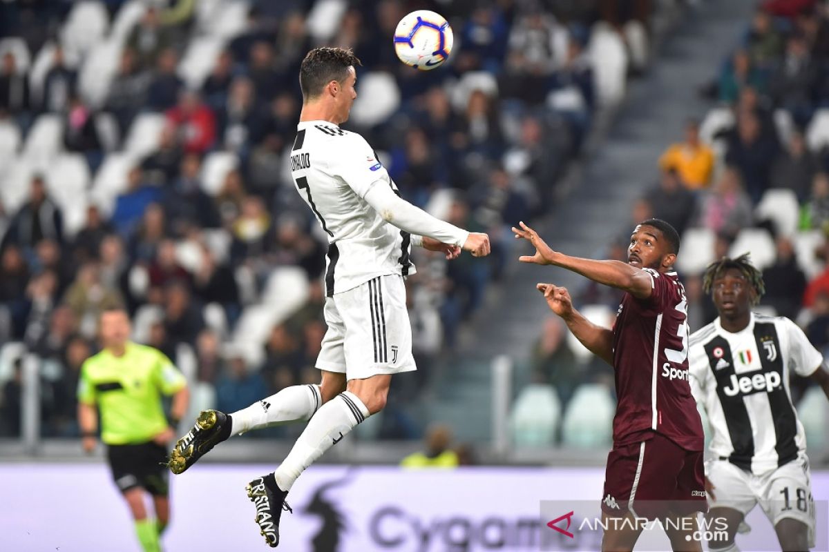 Ronaldo cegat ambisi Torino masuk empat besar