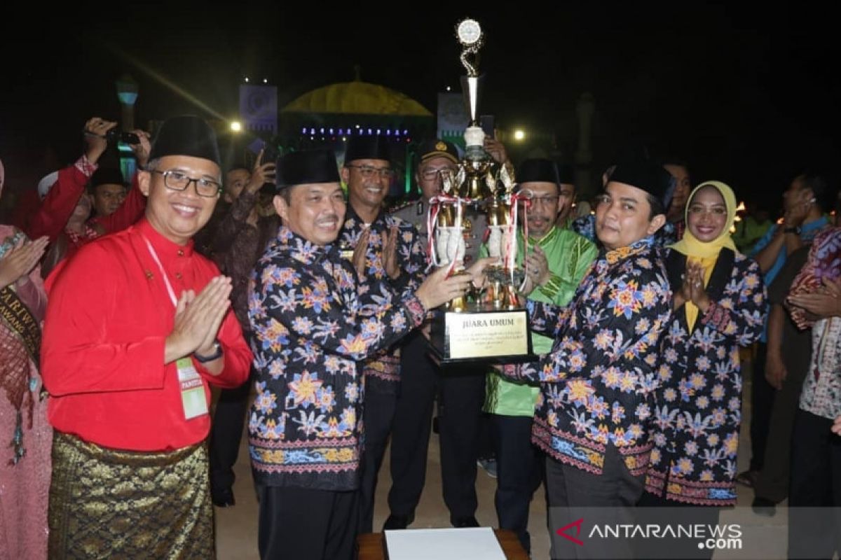 Pontianak juara umum  STQ Kalbar XXV di Singkawang