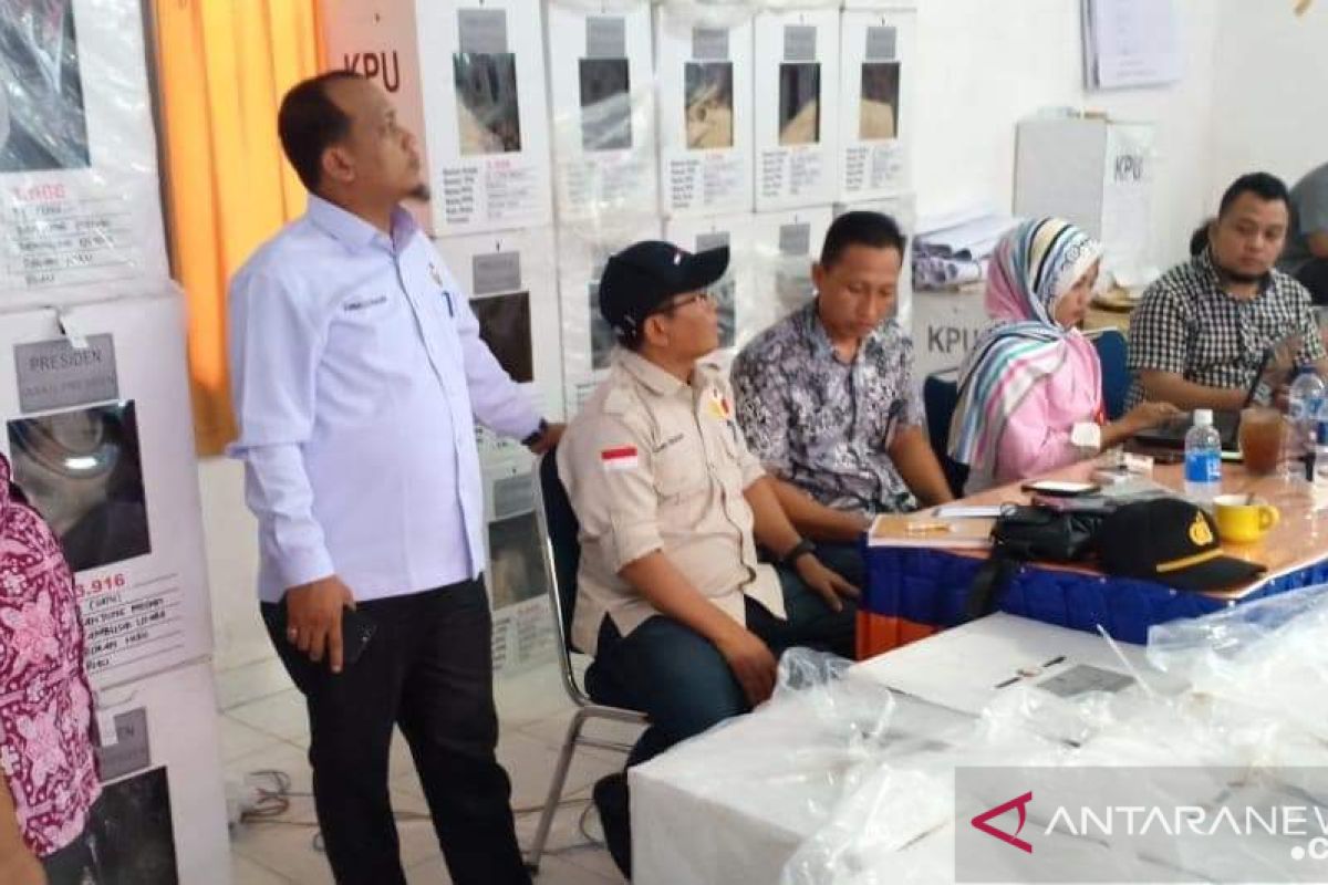 Bawaslu Riau koreksi kesalahan penghitungan 4.174 lembar C1 pemilu 2019